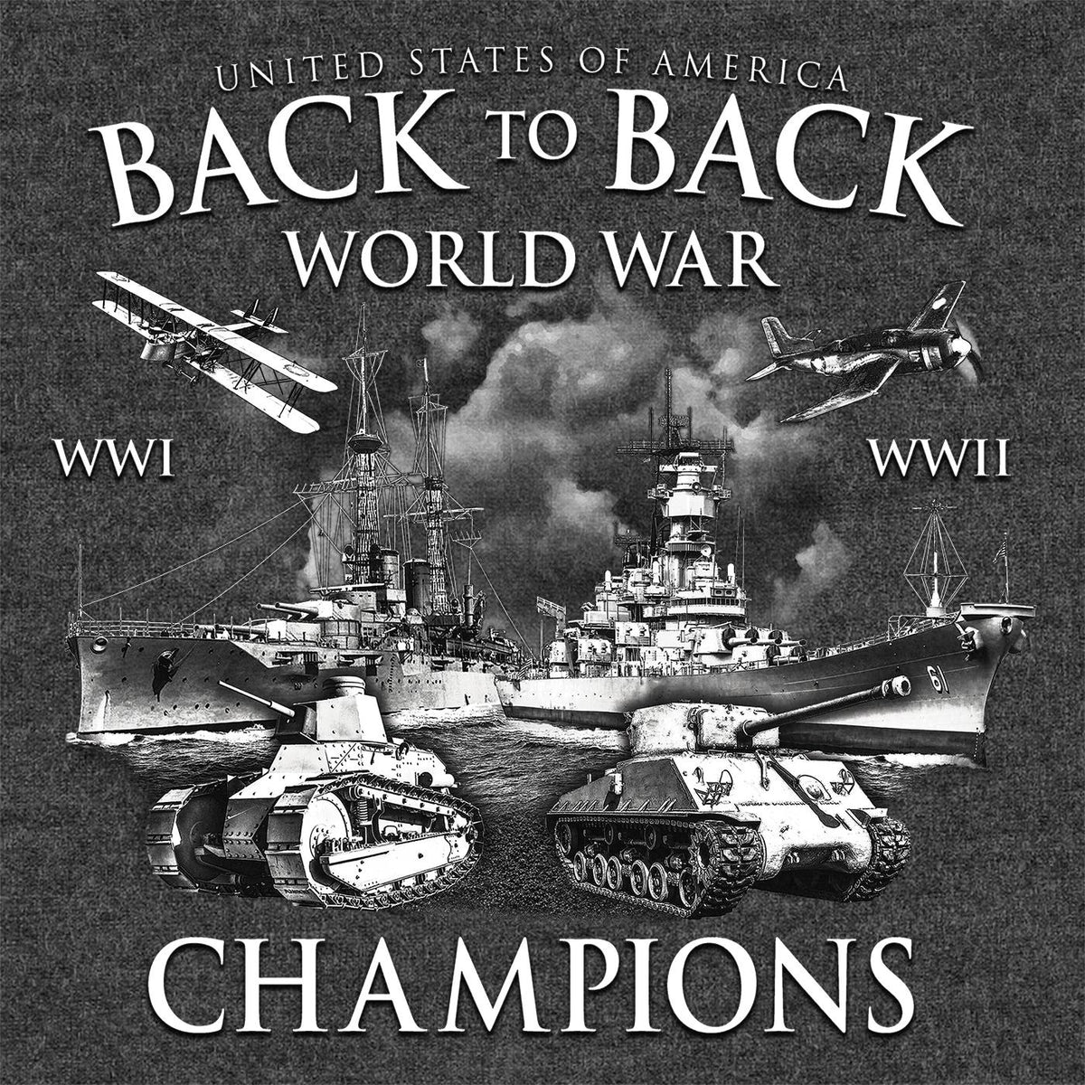 Back to back world war champs womens shirt hotsell