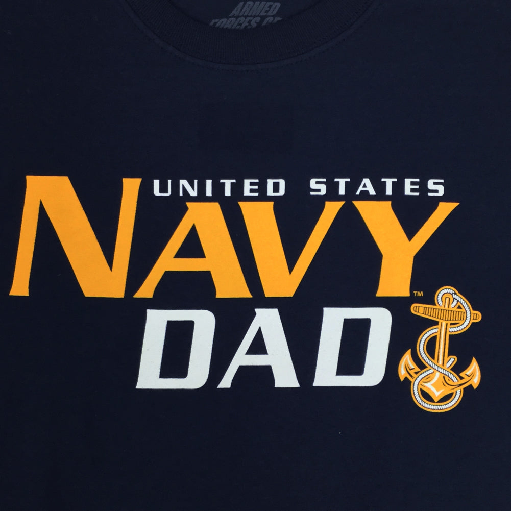 United States Navy Dad T Shirt Navy 2082