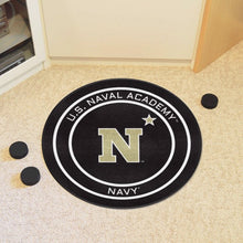 Load image into Gallery viewer, Navy Puck Mat