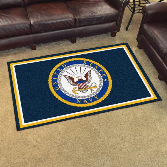 U.S. Navy 4' X 6' Plush Rug (Seal)*