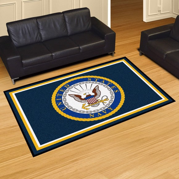 U.S. Navy 5' X 8' Plush Rug (Seal)*