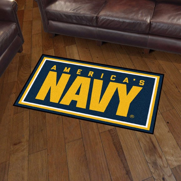 U.S. Navy 3' X 5' Plush Rug (Navy)*