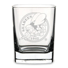 Load image into Gallery viewer, Seabees Square 11.75oz Double Old Fashion Glass