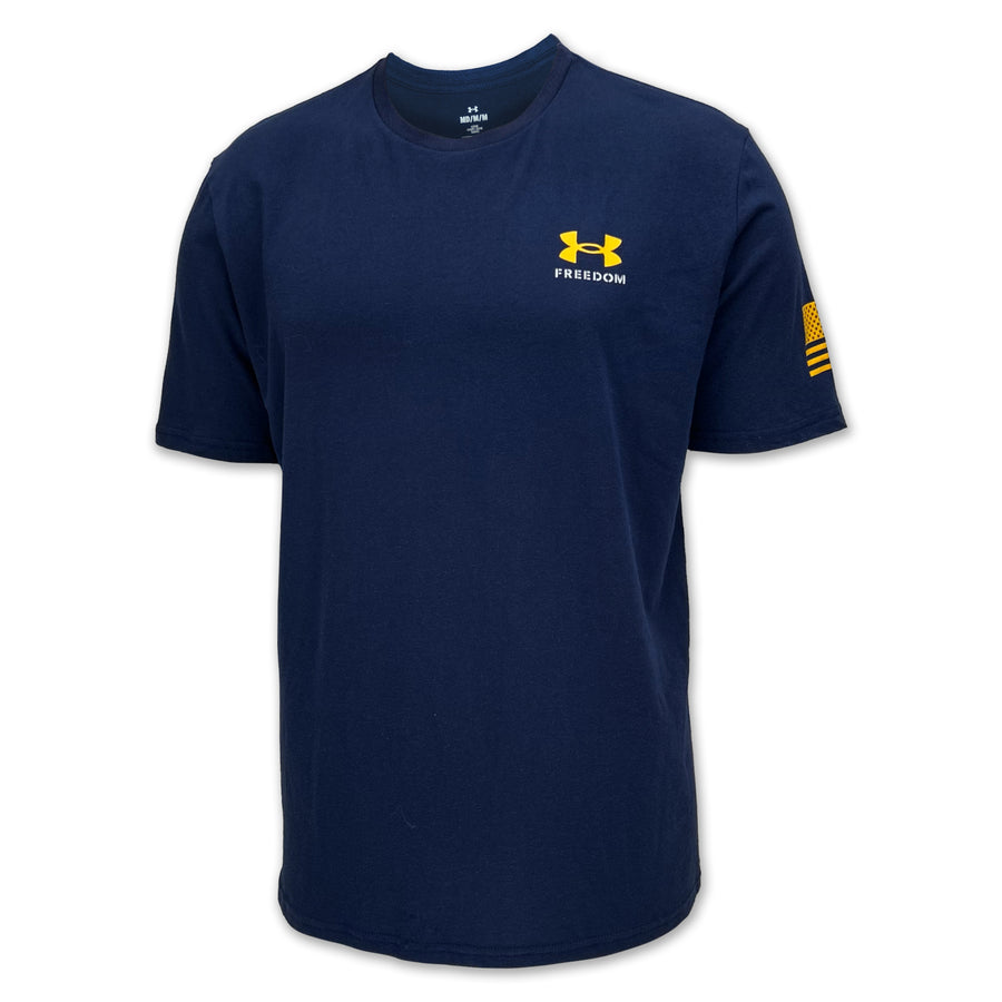 Navy Under Armour Freedom By Sea T-Shirt (Navy)