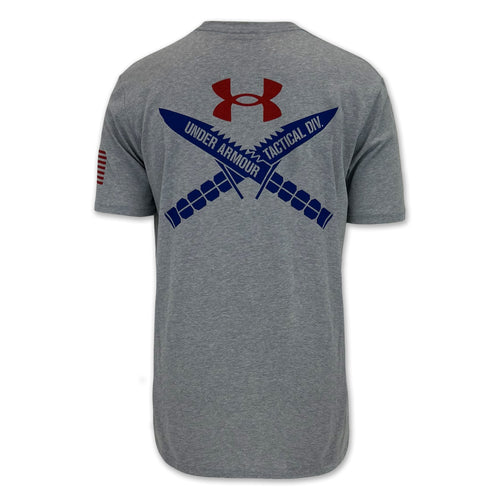 Under Armour Freedom Tac Logo T-Shirt (Grey)