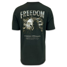 Load image into Gallery viewer, Under Armour Freedom Eagle Flag T-Shirt (OD Green)