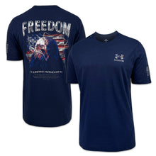 Load image into Gallery viewer, Under Armour Freedom Eagle Flag T-Shirt (Navy)