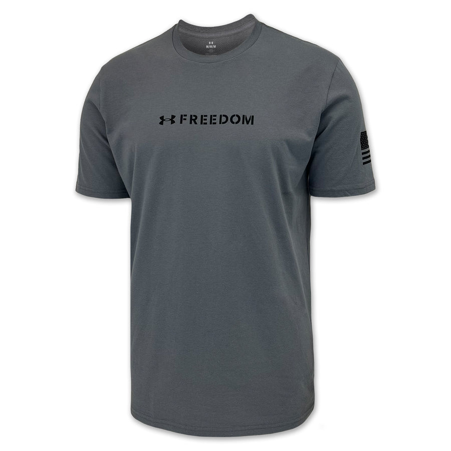 Under Armour Freedom Military T-Shirt (Dark Grey)