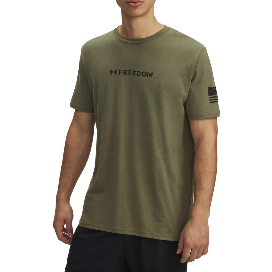 Under Armour Freedom Military T-Shirt (OD Green)