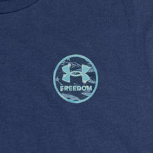 Load image into Gallery viewer, Navy Under Armour Freedom By Sea Skull T-Shirt (Navy)