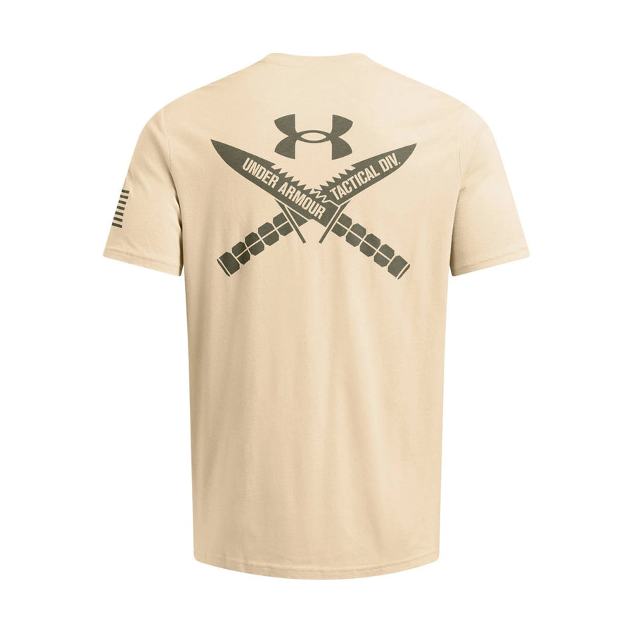 Under Armour Freedom Tac Logo T-Shirt (Sand)