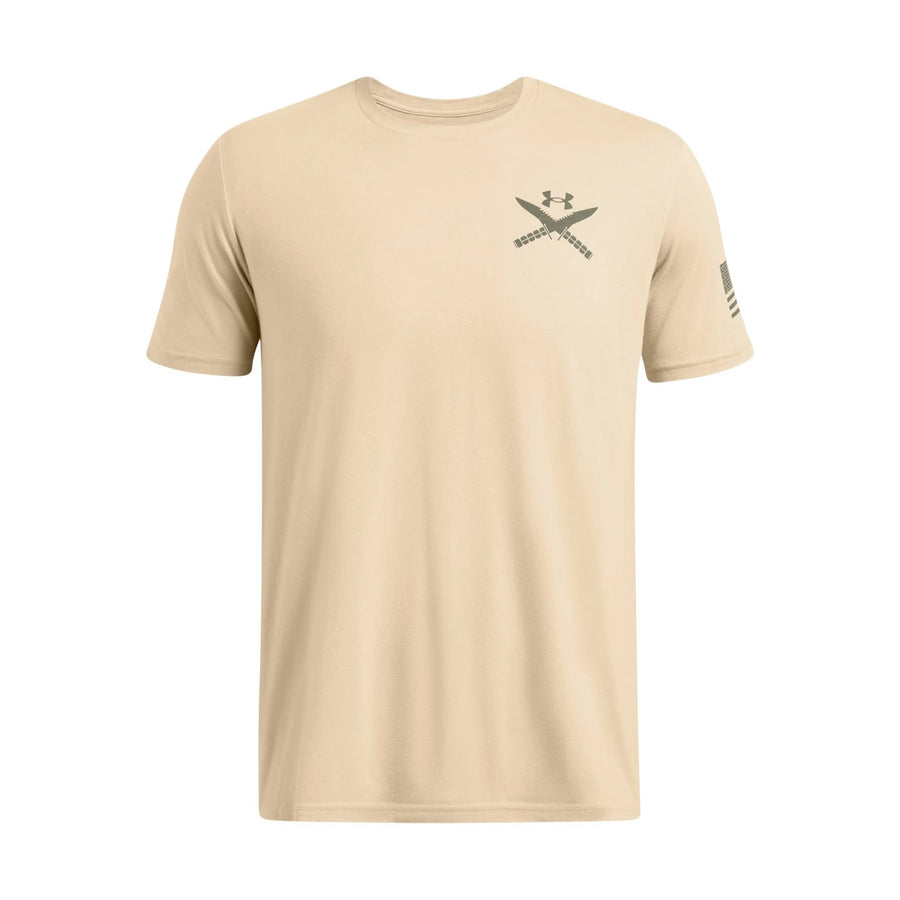 Under Armour Freedom Tac Logo T-Shirt (Sand)