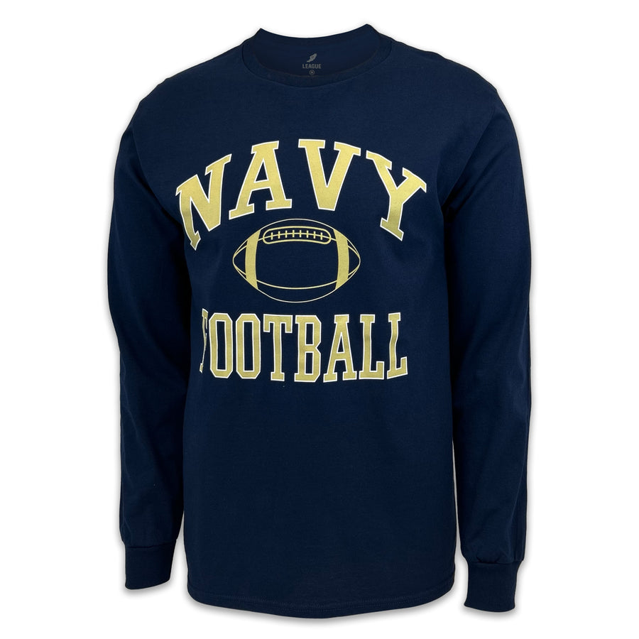 USNA Football Long Sleeve T-Shirt (Navy)