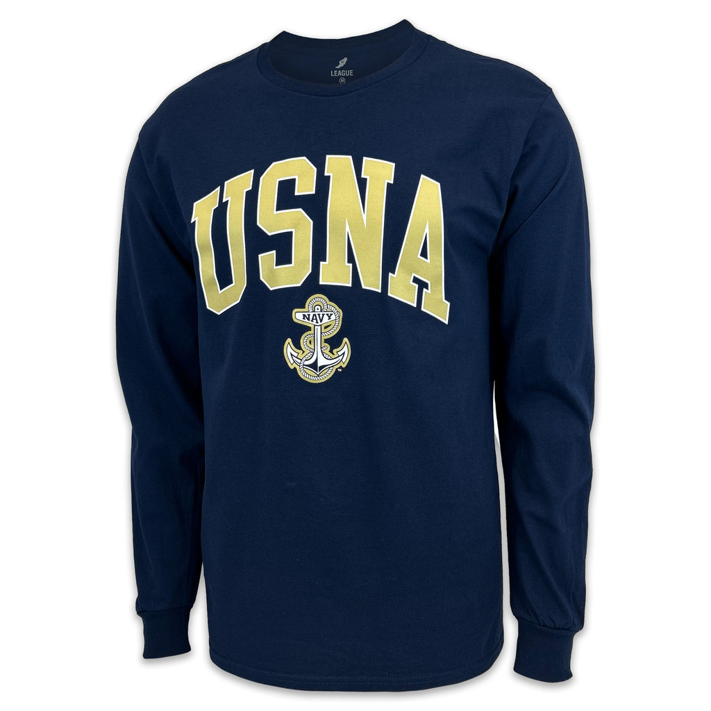 Naval Academy Long Sleeve T-Shirt (Navy)