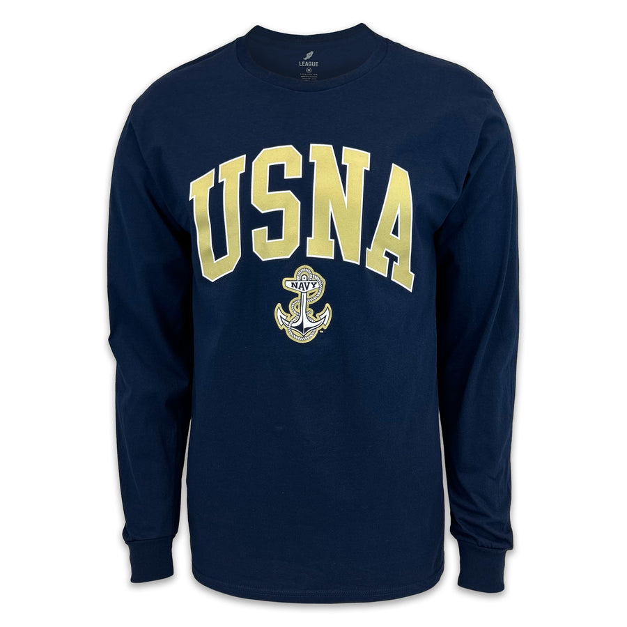 Naval Academy Long Sleeve T-Shirt (Navy)