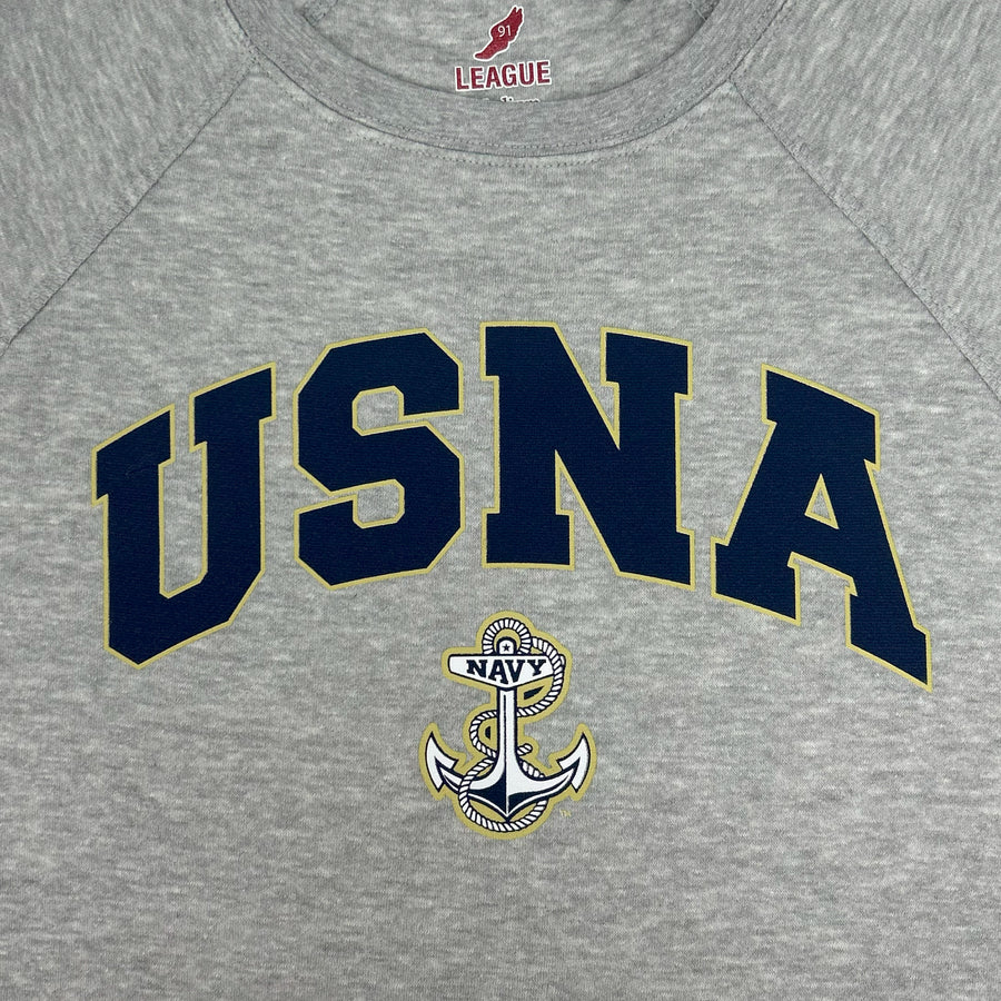 Naval Academy Crewneck (Grey)