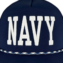 Load image into Gallery viewer, Navy Caddy Adjustable Hat (Navy)