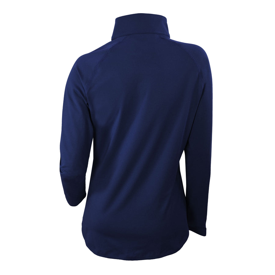 Navy Women's Columbia Outward Nine 1/4 Zip Pullover*