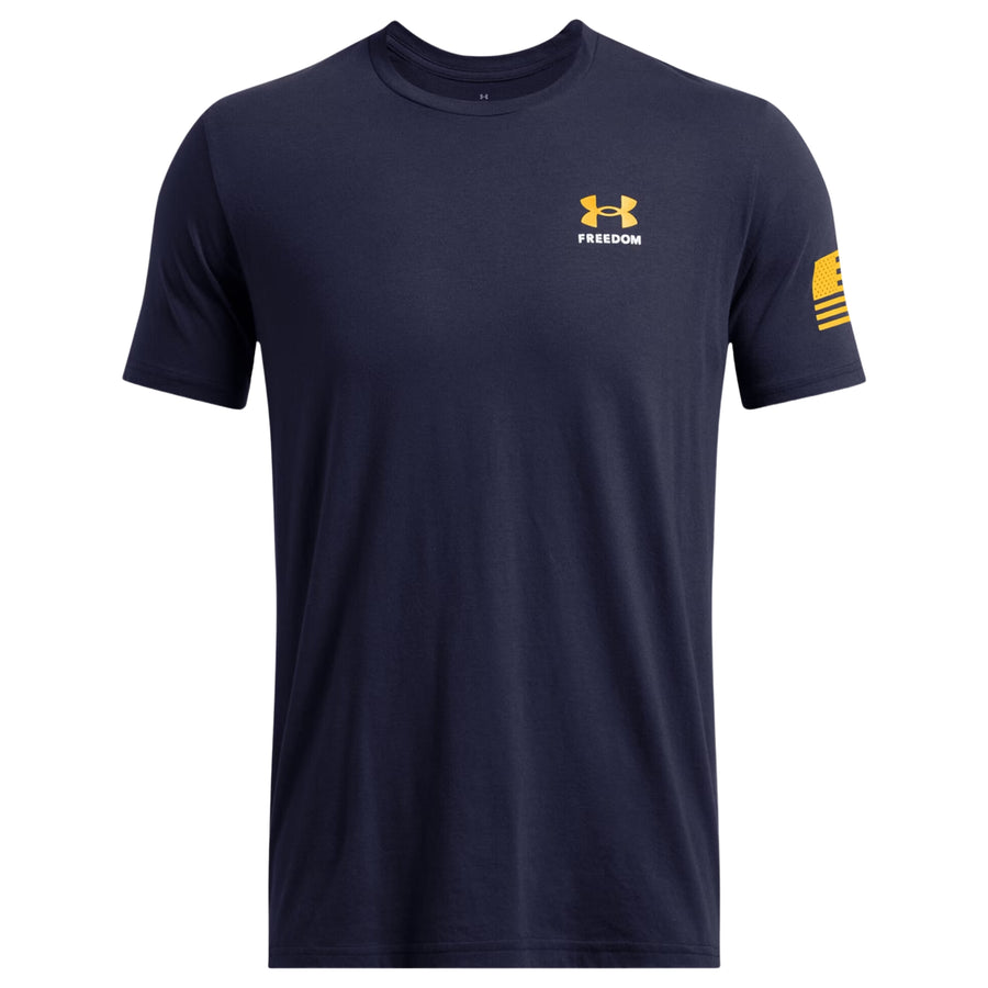 Navy Under Armour Freedom By Sea T-Shirt (Navy)