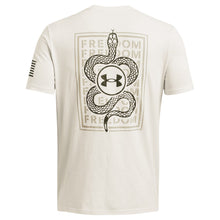 Load image into Gallery viewer, Under Armour Freedom Snake T-Shirt (White)