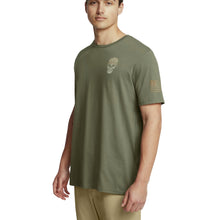 Load image into Gallery viewer, Under Armour Freedom Skull T-Shirt (OD Green)