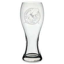 Load image into Gallery viewer, Navy Seabees 23oz Giant Pilsner Glass*