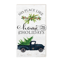 Load image into Gallery viewer, Navy 11x20 Sign Holiday Truck*