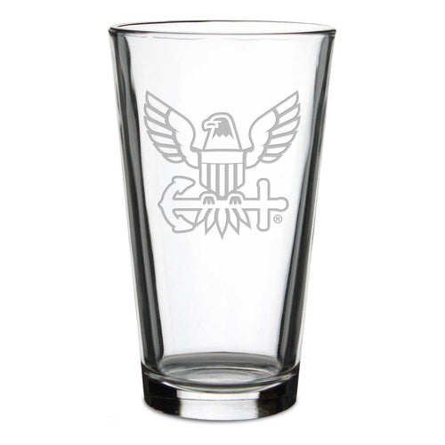 US Navy 16oz Pub Glass