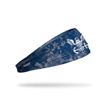 Load image into Gallery viewer, Navy Grunge Headband (Camo)