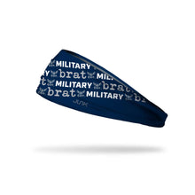 Load image into Gallery viewer, Navy Military Brats Headband