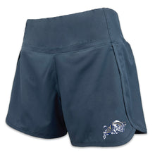 Load image into Gallery viewer, USNA Goat Ladies Stretch Woven Lined Short (Castlerock)