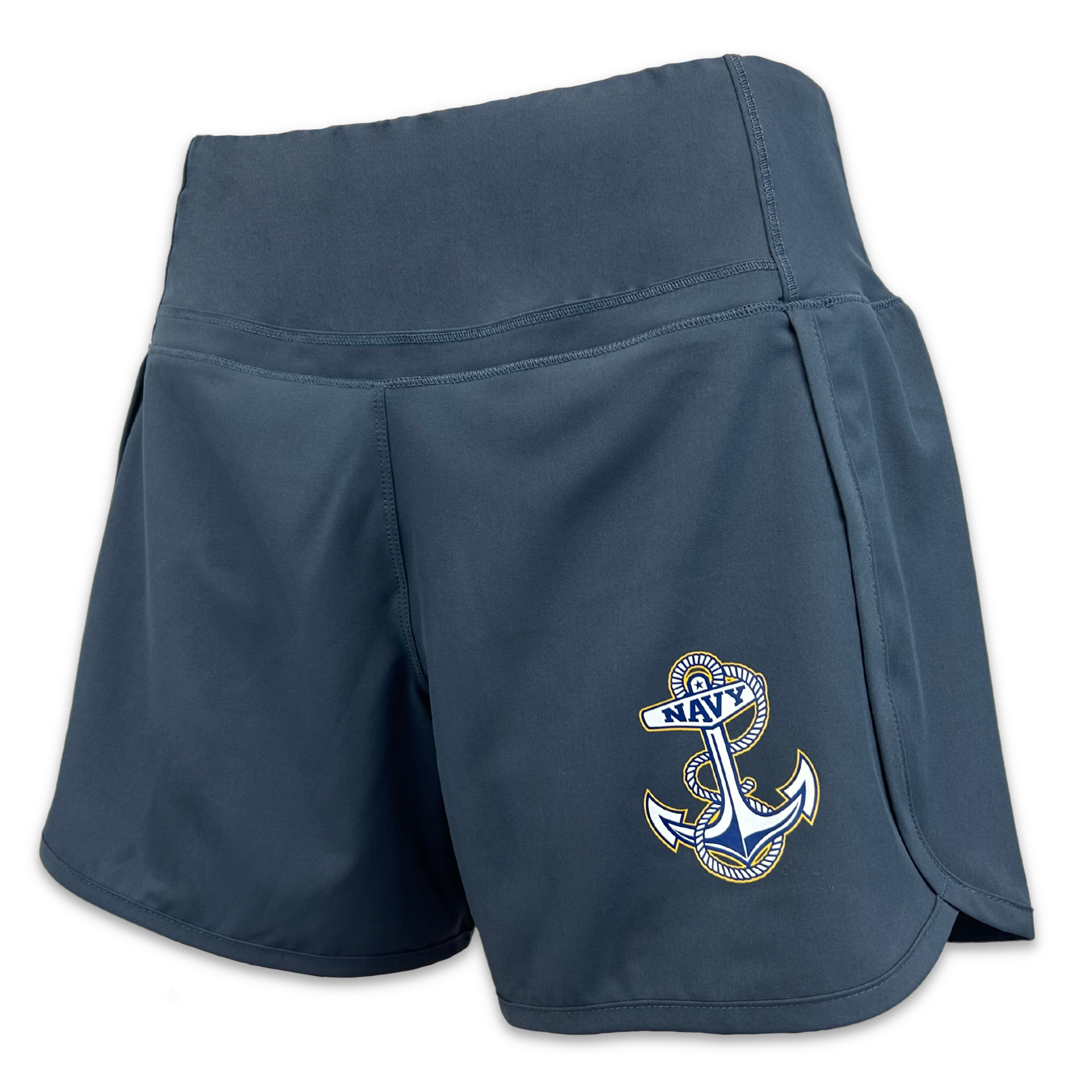 Navy Stretch Shorts