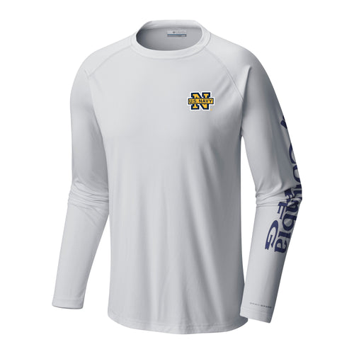 Navy Columbia Terminal Tackle Long Sleeve T*