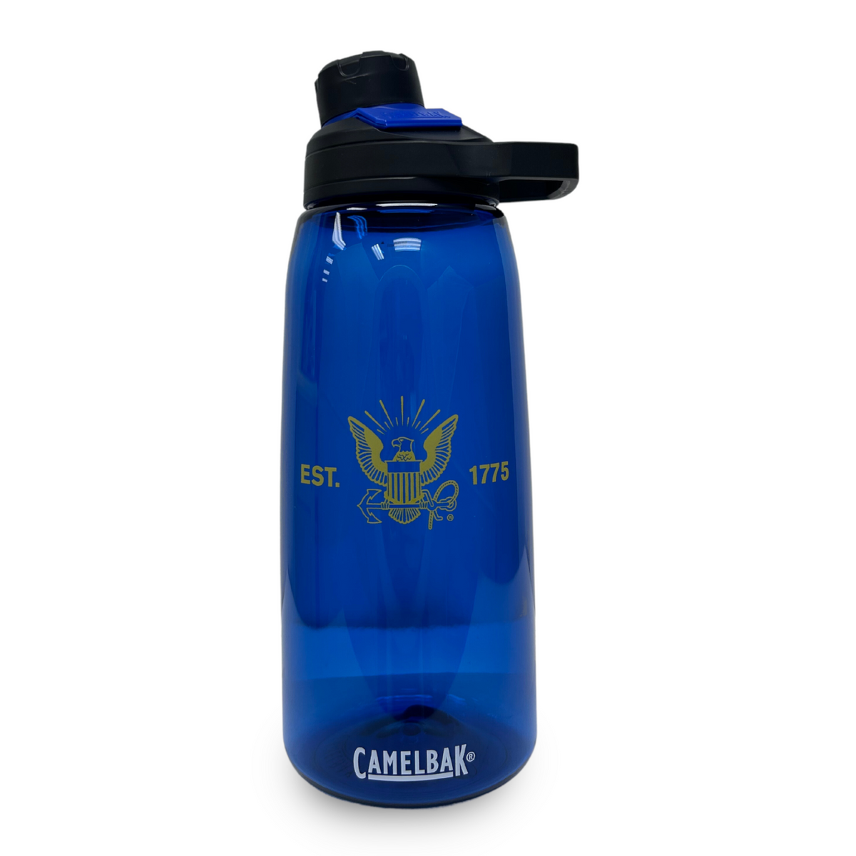 U.S. Navy American Flag Camelbak Water Bottle (Blue)