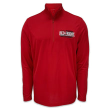 Load image into Gallery viewer, RED Friday Embroidered Performance 1/4 Zip (Red)