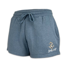 Load image into Gallery viewer, Navy Lady Vet Ladies Fleece Shorts (4 colors available)