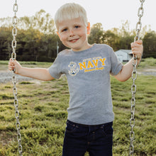 Load image into Gallery viewer, Navy Toddler Full Chest T-Shirt