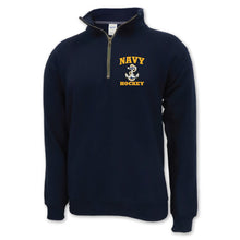 Load image into Gallery viewer, Navy Anchor Hockey 1/4 Zip