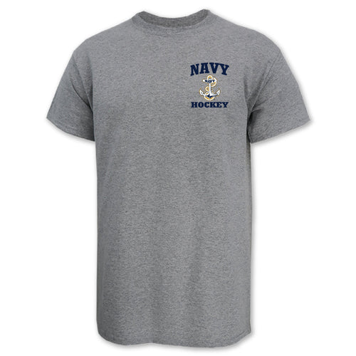 Navy Anchor Hockey T-Shirt