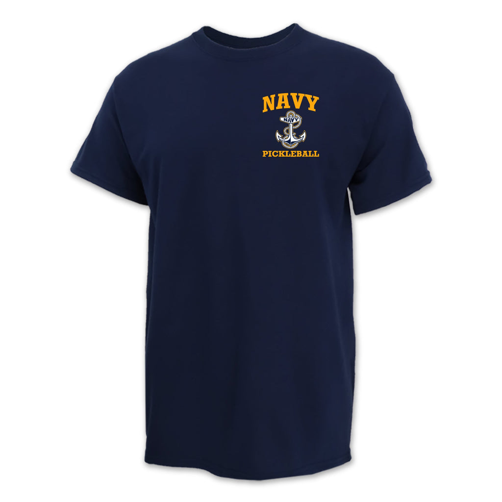 Navy Anchor Pickleball T-Shirt