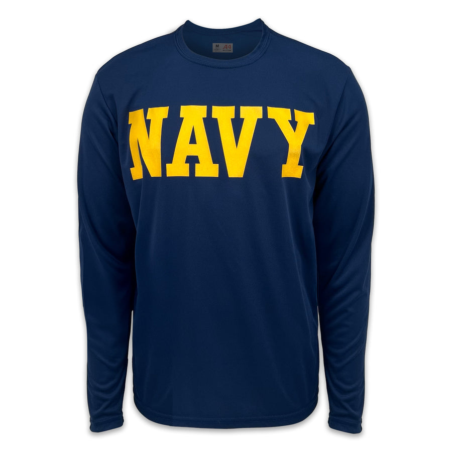 Navy Core Performance Long Sleeve T (Navy)