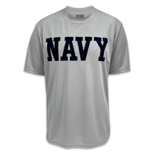 Load image into Gallery viewer, Navy Core Performance T-Shirt (Silver)