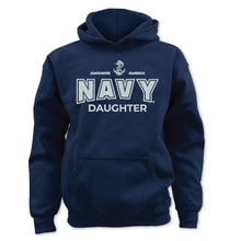 Load image into Gallery viewer, Navy Daughter Youth Hood (Navy)