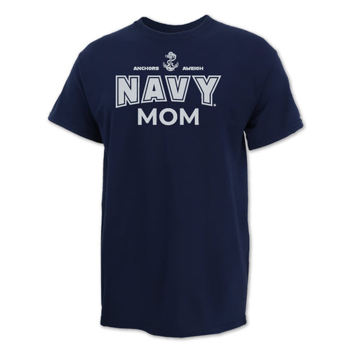 Navy Mom T-Shirt (Unisex)
