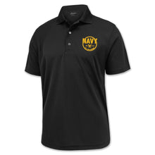 Load image into Gallery viewer, Navy Retired Performance Polo