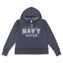 Load image into Gallery viewer, Navy Sister Ladies Hood