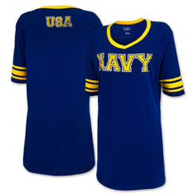 Load image into Gallery viewer, Navy Sleep Shirt