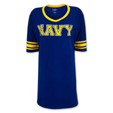 Load image into Gallery viewer, Navy Sleep Shirt