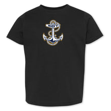 Load image into Gallery viewer, Navy Anchor Toddler T-Shirt