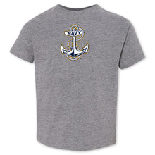 Load image into Gallery viewer, Navy Anchor Toddler T-Shirt